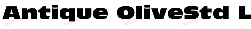 Antique OliveStd Lig字体转换 Antique OliveStd Lig字体转换